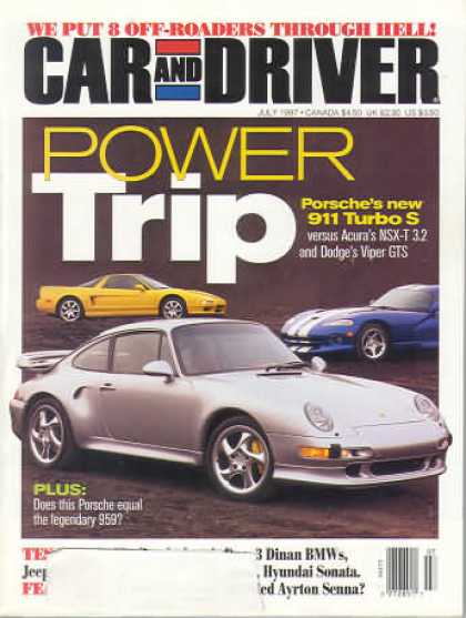 Car and Driver - July 1997