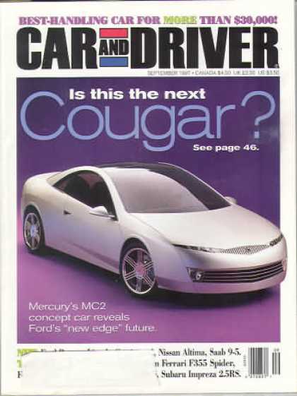 Car and Driver - September 1997