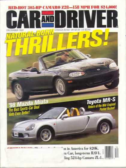 Car and Driver - December 1997