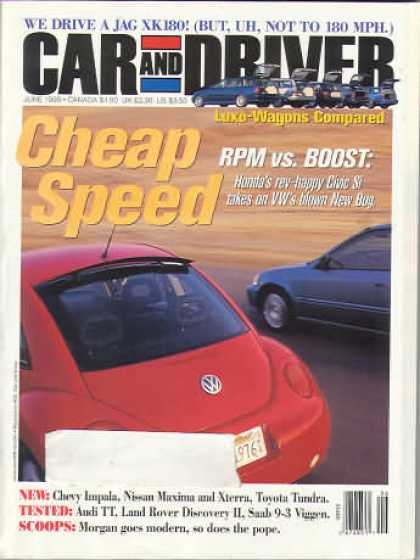 Car and Driver - June 1999