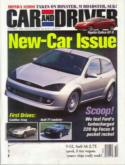 Car and Driver - October 1999