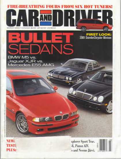 Car and Driver - March 2000