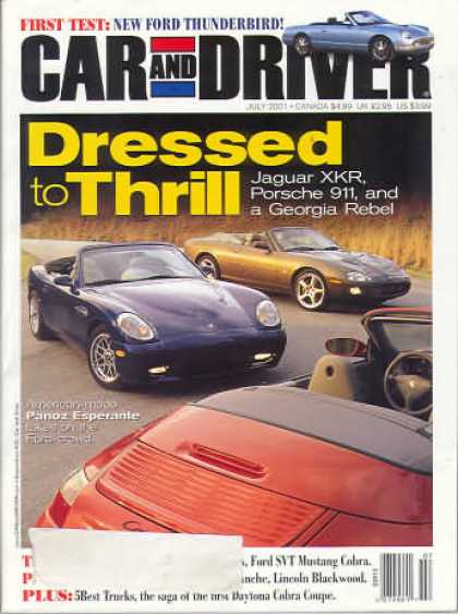 Car and Driver - July 2001