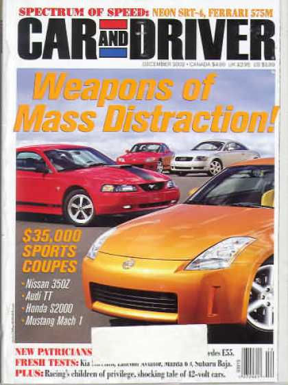 Car and Driver - December 2002