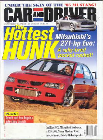 Car and Driver - March 2003