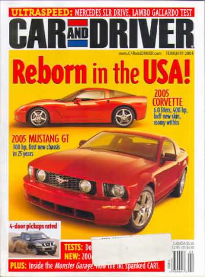 Car and Driver - February 2004