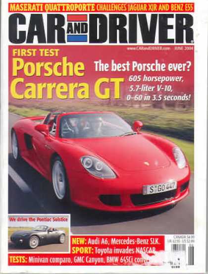 Car and Driver - June 2004