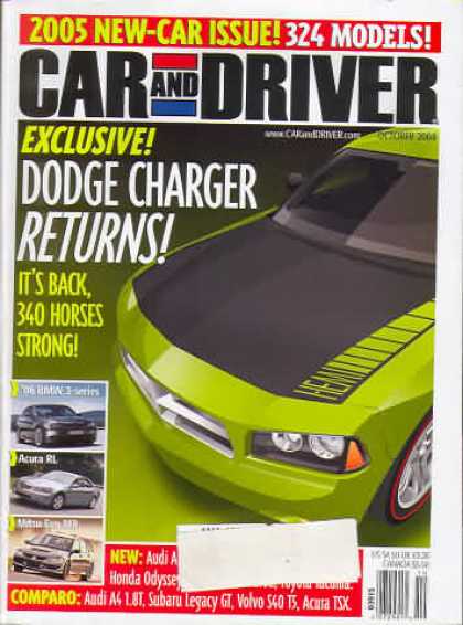 Car and Driver - October 2004