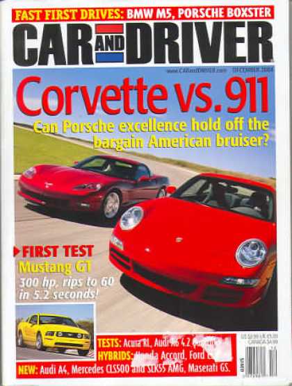 Car and Driver - December 2004