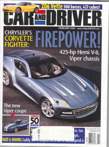 Car and Driver - February 2005