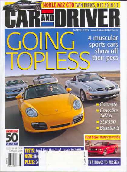 Car and Driver - March 2005
