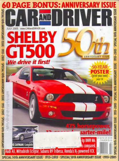 Car and Driver - July 2005
