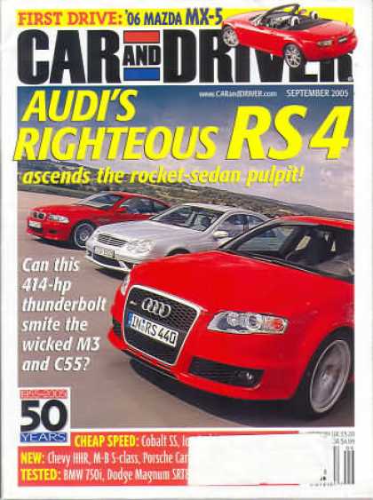 Car and Driver - September 2005