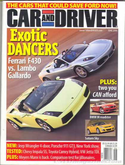 Car and Driver - June 2006