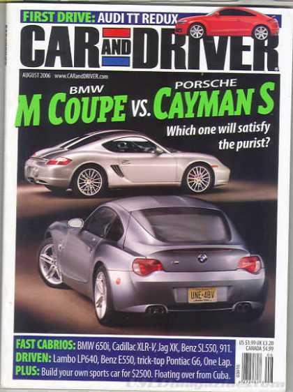 Car and Driver - August 2006
