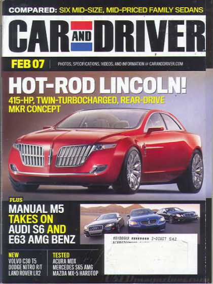 Car and Driver - February 2007