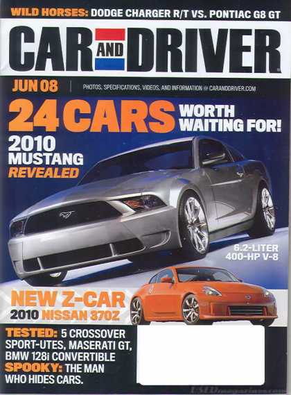 Car and Driver - June 2008