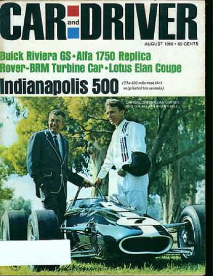 Car and Driver - August 1966