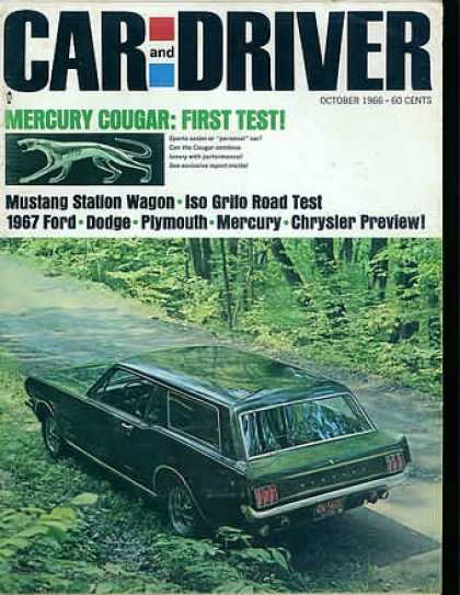 Car and Driver - October 1966