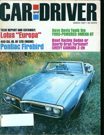 Car and Driver - March 1967