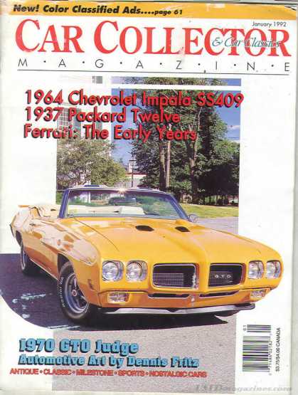 Car Collector - January 1992