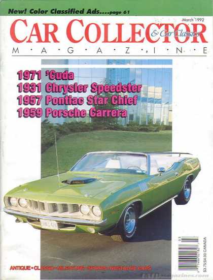 Car Collector - March 1992