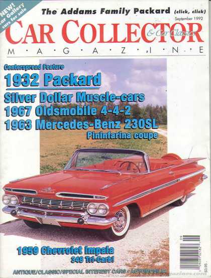 Car Collector - September 1992