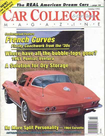 Car Collector - October 1992
