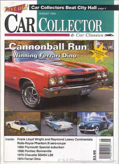 Car Collector - August 1993