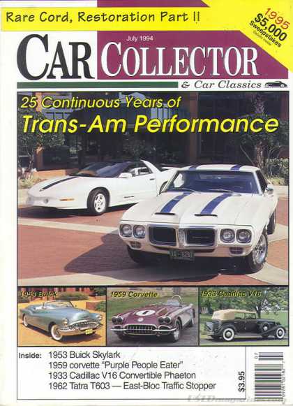 Car Collector - July 1994