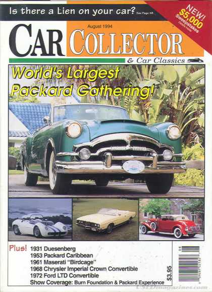 Car Collector - August 1994