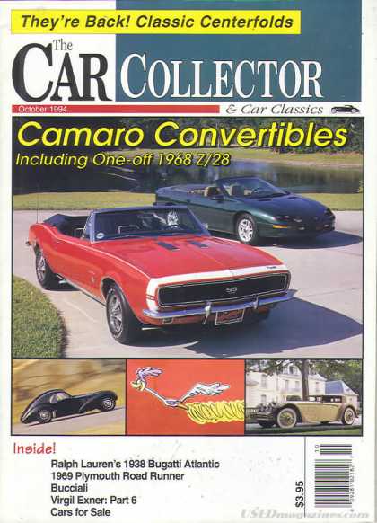 Car Collector - October 1994
