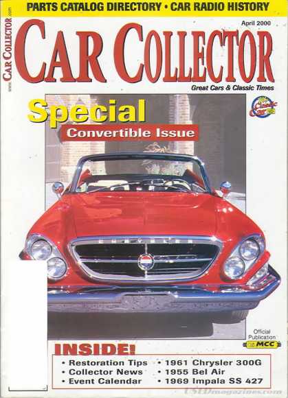 Car Collector - April 2000
