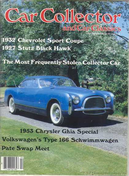 Car Collector - April 1986