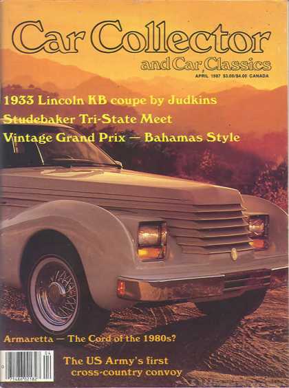 Car Collector - April 1987