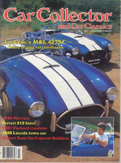 Car Collector - July 1987