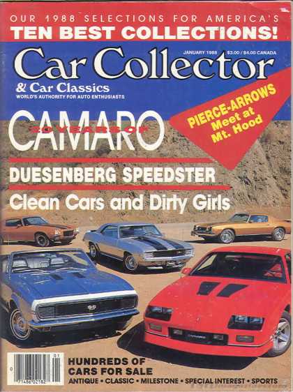 Car Collector - January 1988