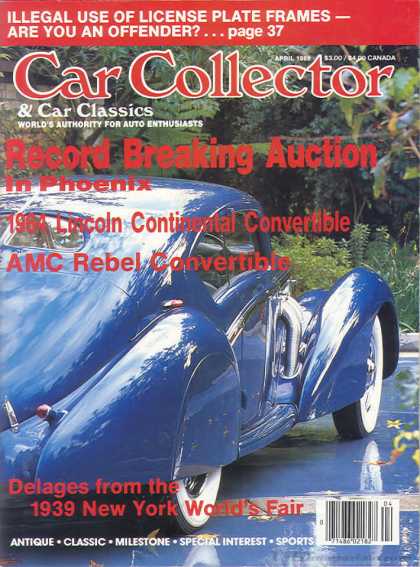 Car Collector - April 1988
