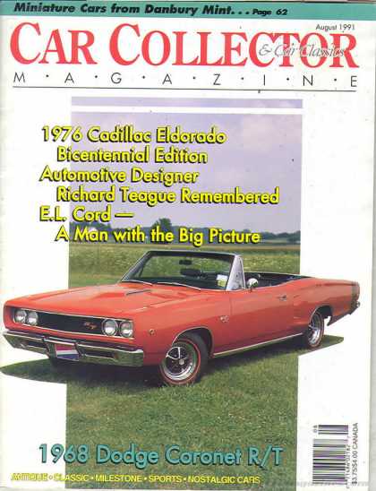 Car Collector - August 1991