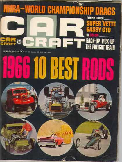 Car Craft - January 1967