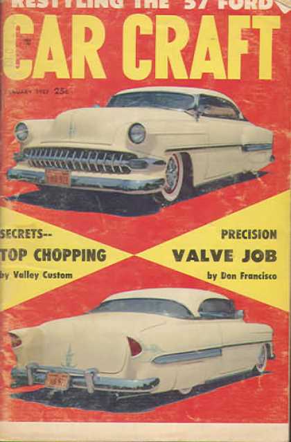 Car Craft - January 1957