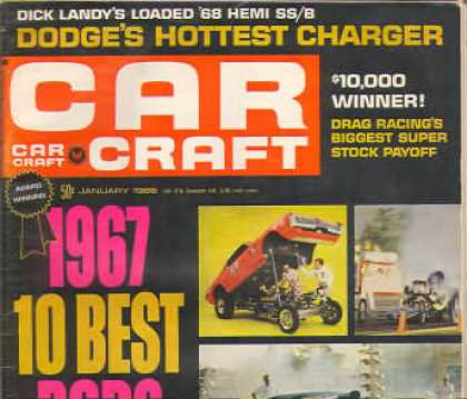 Car Craft - January 1968
