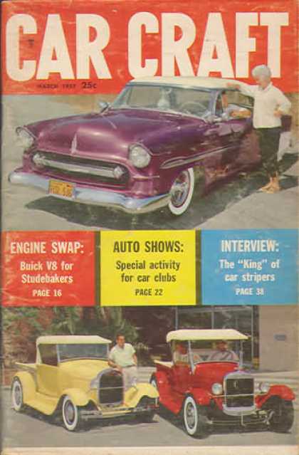 Car Craft - March 1957