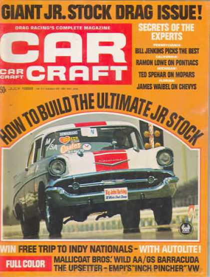 Car Craft - July 1968