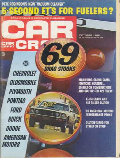 Car Craft - October 1968