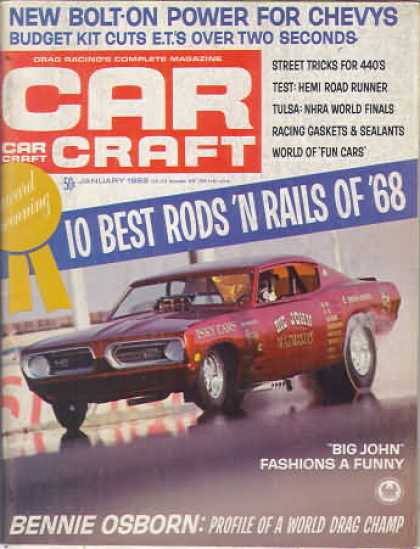 Car Craft - January 1969