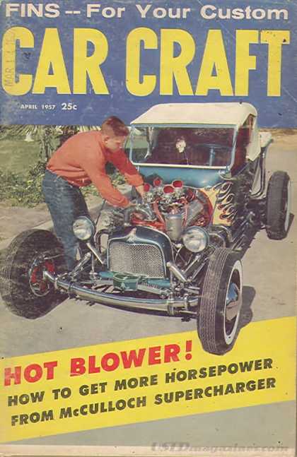 Car Craft - April 1957