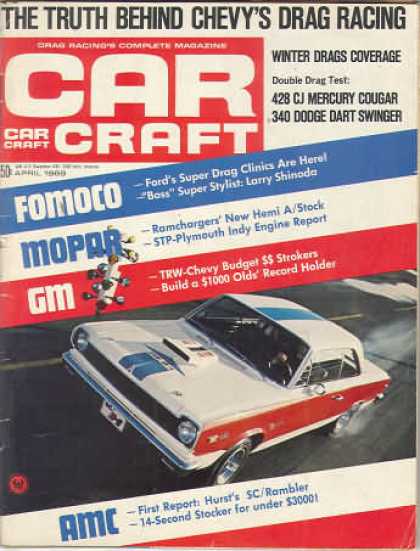 Car Craft - April 1969
