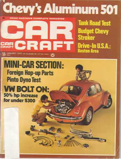 Car Craft - January 1972