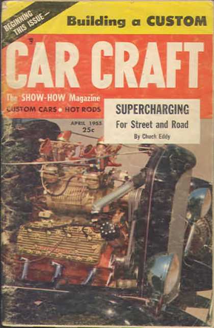 Car Craft - April 1955